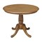International Concepts Round 36 in Round Top Pedestal Table, 28.9 inH, Pecan, 36 W, 36 L, 29.1 in H, Wood, Pecan K59-36RT - alternate 1
